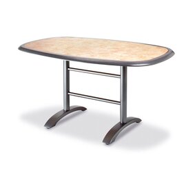 folding table MAESTRO silver coloured decor Montpellier  L 1460 mm  x 940 mm product photo  S