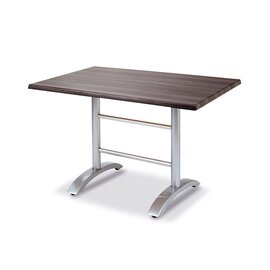 folding table MAESTRO anthracite brown pine optics  L 1200 mm  x 800 mm product photo  S