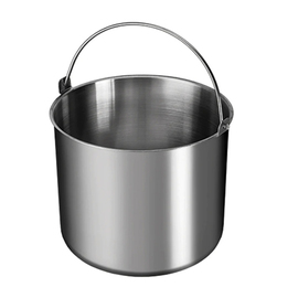 Stainless steel ice bucket for Gusto ice cream machine product photo