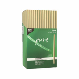 reed drinking straws pure L 200 mm Ø 7 mm product photo