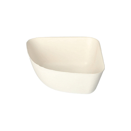 bowl sugarcane fibers white | 128 mm x 128 mm H 55 mm product photo