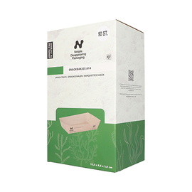 snack tray NOTPLA | 155 mm x 85 mm | disposable product photo  S