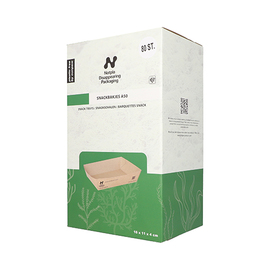 snack tray NOTPLA | 160 mm x 110 mm | disposable product photo  S