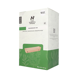 snack tray NOTPLA | 185 mm x 33 mm | disposable product photo  S