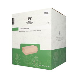 baguette box NOTPLA | 220 mm x 107 mm | disposable product photo  S