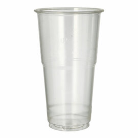 cold beverage cup PLA 0.5 ltr with mark; | foam edge | disposable product photo
