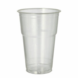 cold beverage cup PLA 0.4 ltr with mark; | foam edge | disposable product photo