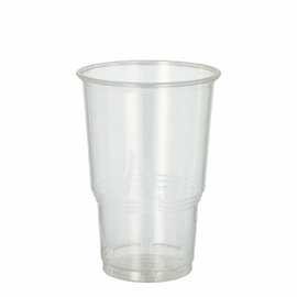 cold beverage cup PLA 0.25 ltr with mark; | foam edge | disposable | 25 pieces product photo