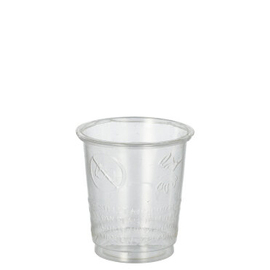 shot glass PLA 4 cl with mark; | disposable product photo