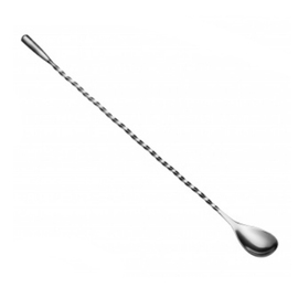 bar spoon Teardrop stainless steel L 310 mm | twisted handle | teardrop product photo