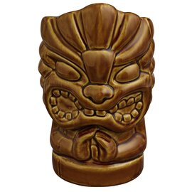 Tiki Mug Rangi 85 cl brown with relief product photo