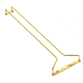 glass holder rail SPACE brass 485 mm x 145 mm product photo