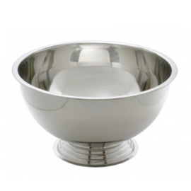 champagne bucket BOWL with foot stainless steel Ø 390 mm | suitable for several bottles product photo