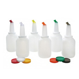 speed bottle BOTTLE-POUR-MASTER 4 ltr yellow with lid pourer product photo