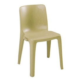 stacking chair DENVER • beige • connectable | seat height 450 mm product photo