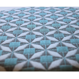 seat cushion YÉYÉ 72' blue mosaic Ø 300 mm product photo  S