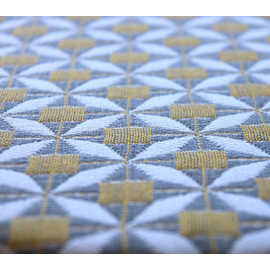 seat cushion YÉYÉ 72' yellow mosaic Ø 300 mm product photo  S