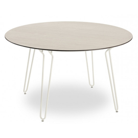 patio table RAMATUELLE 73 ' nature | cream Ø 1300 mm H 745 mm product photo