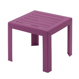 side table square red L 400 mm W 400 mm H 350 mm product photo