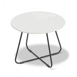 side table YÉYÉ 72' white Ø 500 mm H 380 mm product photo