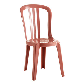 outdoor chair terracotta-coloured | stackable product photo  S