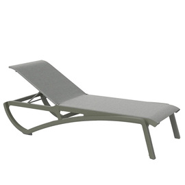 sunbed SUNSET GREEN | stackable product photo
