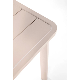 outdoor dining table CANNES | aluminium havanna | retractable 1730 - 2330 mm product photo  S