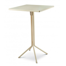 bar table DUO RAMATUELLE 73 ' cream coloured L 700 mm W 700 mm H 1090 mm product photo