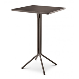 bar table DUO RAMATUELLE 73 ' anthracite L 700 mm W 700 mm H 1090 mm product photo