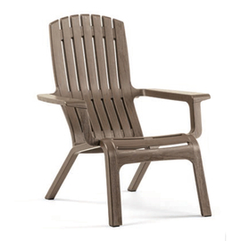 lounge chair WESTPORT • taupe | seat height 400 mm product photo