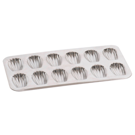 multiform baking sheet • Madeleine cake | 12-cavity L 395 mm W 200 mm product photo