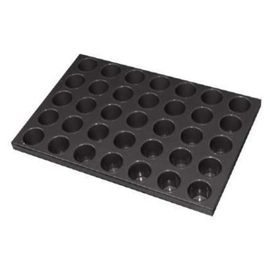 multiform baking sheet • dariol baker's standard non-stick coated | 35-cavity | mould size Ø 60 x h 60 mm L 600 mm W 400 mm product photo