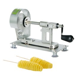 French fry spiral cutter tabletop unit suction mount  H 220 mm • cutting thickness 2.25 mm product photo