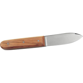 scallop knife with wooden handle blade length 105 mm product photo