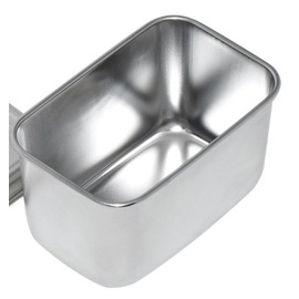 Japanese lunch box stainless steel | 105 mm x 68 mm H 58 mm product photo