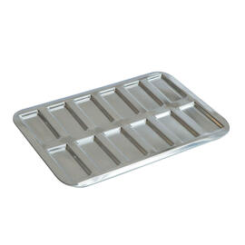 multiform baking sheet • mini Financier | 12-cavity | mould size L 75 mm L 290 mm W 198 mm product photo