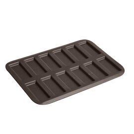 multiform baking sheet • mini Financier non-stick coated | 12-cavity | mould size L 75 mm L 290 mm W 198 mm product photo