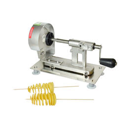 French fry spiral cutter tabletop unit suction mount  H 220 mm • cutting thickness 2.25 mm product photo