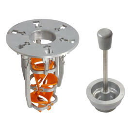 Peeling head, Ø 4.5 cm with pusher, for carrot peeler product photo
