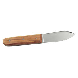 scallop knife with wooden handle blade length 105 mm product photo