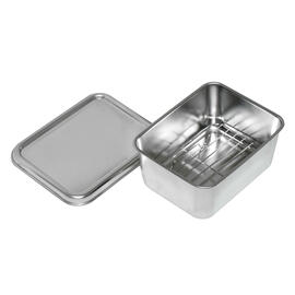 Japanese lunch box stainless steel | 105 mm x 68 mm H 58 mm product photo