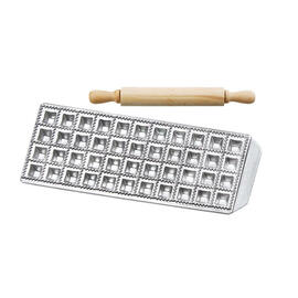 ravioli mould aluminium 44-cavity  L 290 mm  B 105 mm  H 10 mm product photo