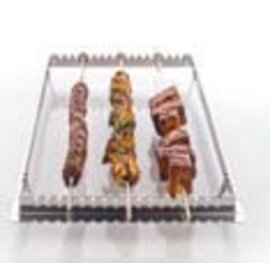 60.72.415 Grill - und Tandoori-Spieß Set 2/1 GN (bestehend aus 1 x Spießrahmen und fünf verschiedenen Spießen) product photo