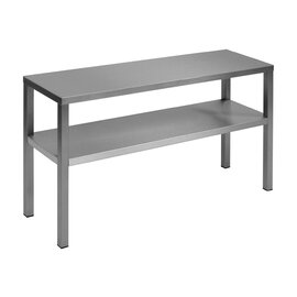 double table rack DTAB 120 2 shelves  L 1200 mm  B 300 mm  H 600 mm product photo