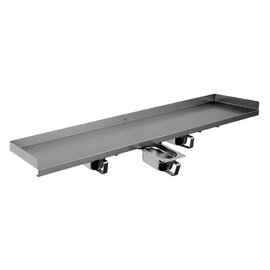 single wall rack GEWB 100 with stainless steel spice chutes 1 shelf  L 1000 mm  B 250 mm  H 210 mm product photo