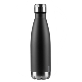 vacuum flask Enjoy 0.5 ltr stainless steel black stainless steel insert screw cap product photo