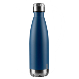 vacuum flask Enjoy 0.5 ltr stainless steel blue stainless steel insert screw cap product photo