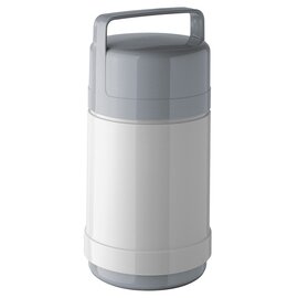 Holding vessel for food, 1 ltr., Gray / Monaco, high-gloss hard plastic product photo