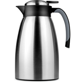 vacuum jug IKARA 1.5 ltr stainless steel | one-hand operation product photo