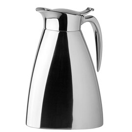 vacuum jug CONFERENCE 1 ltr stainless steel highly polished hinged lid  H 207 mm product photo